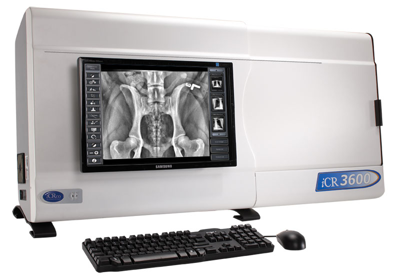 The iCR 3600 Computed Radiography machine at the heart of our Radiology facilities.